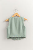 Tailored Button-down Vest