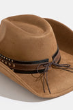 Western Bull Head Strap Cowboy Hat
