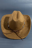 Round Concho Disc Belt Western Hat