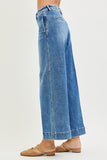 Slouchy Ankle Wide Jeans