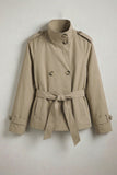 Double-button Trench Coat