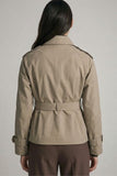 Double-button Trench Coat