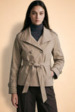 Double-button Trench Coat