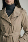 Double-button Trench Coat