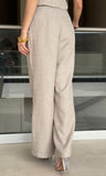 Button Detail Pants