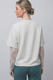 T-shirt W. Lace Sleeves