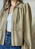 Solid Woven Jacket