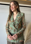 Double Breasted Fitted Blazer
