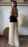 Halter Crepe Maxi