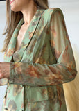 Double Breasted Fitted Blazer