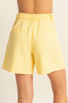 High Waist Pleated Chic Shorts