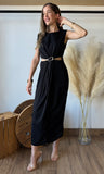 Black Sleevless Dress