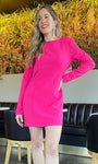 Rhinestone Pink Dress