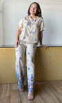 Graphic Print Pants