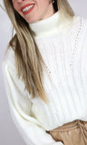 Knit Turtle Neck Sweater
