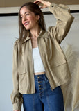 Solid Woven Jacket