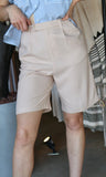 Linen Bermuda Shorts