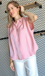 Pink Button Down Shirt