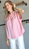 Pink Button Down Shirt