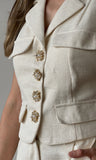 Button Up Vest
