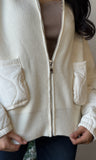 Ivory Sweater Jacket