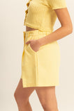 High Waist Pleated Chic Shorts