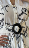 Belted Sleeveless Blouse