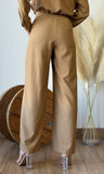 Gold Button Detail Pants