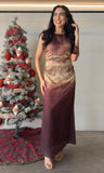 Gradient Sleeveless Maxi Dress
