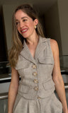 Button Up Vest
